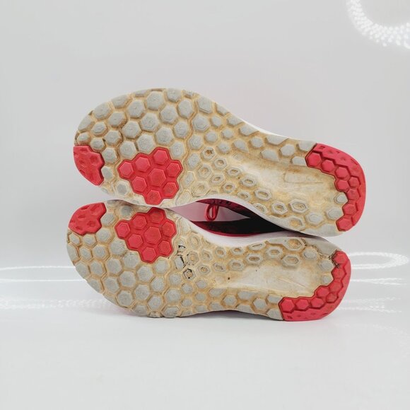 Nike Women's Racer Peach Pink Black White FS Lite Run 4 Athletic Sneakers Size 8 - Picture 5 of 7